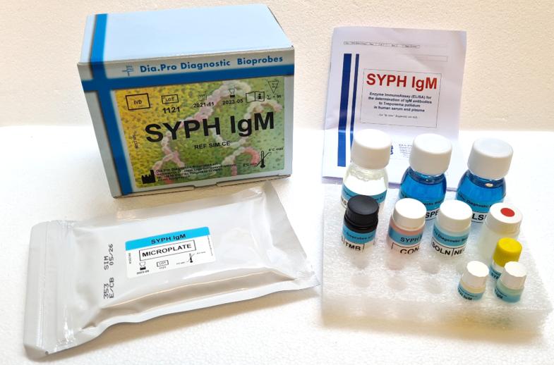 Набір ІФА для визначення IgM до Treponema pallidum, SIM.CE, Dia.Pro